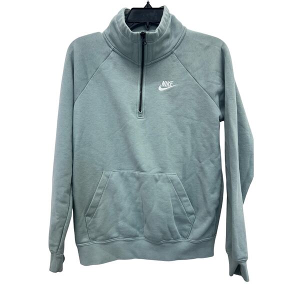 Nike Tops - Nike Women's Sportswear Club Fleece Half-Zip Sweatshirt Size XS